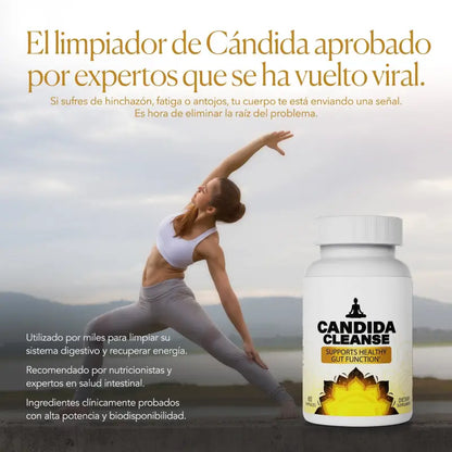 🌿 Candida Cleanse®: Dile adiós a la hinchazón y vuelve a sentirte ligero y lleno de energía ✨