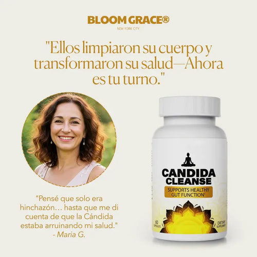 🌿 Candida Cleanse®: Dile adiós a la hinchazón y vuelve a sentirte ligero y lleno de energía ✨
